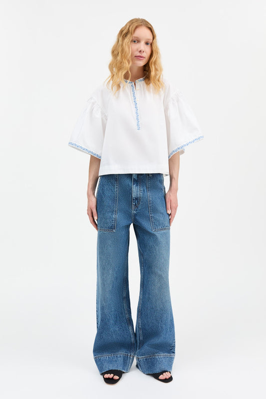 Skall Studio Bonne blouse - White