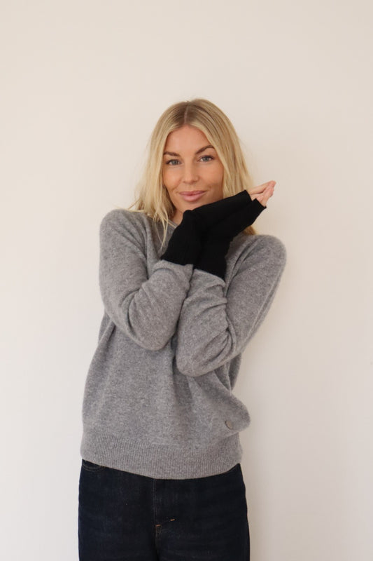 Beta Studios Glove Fingerless Black