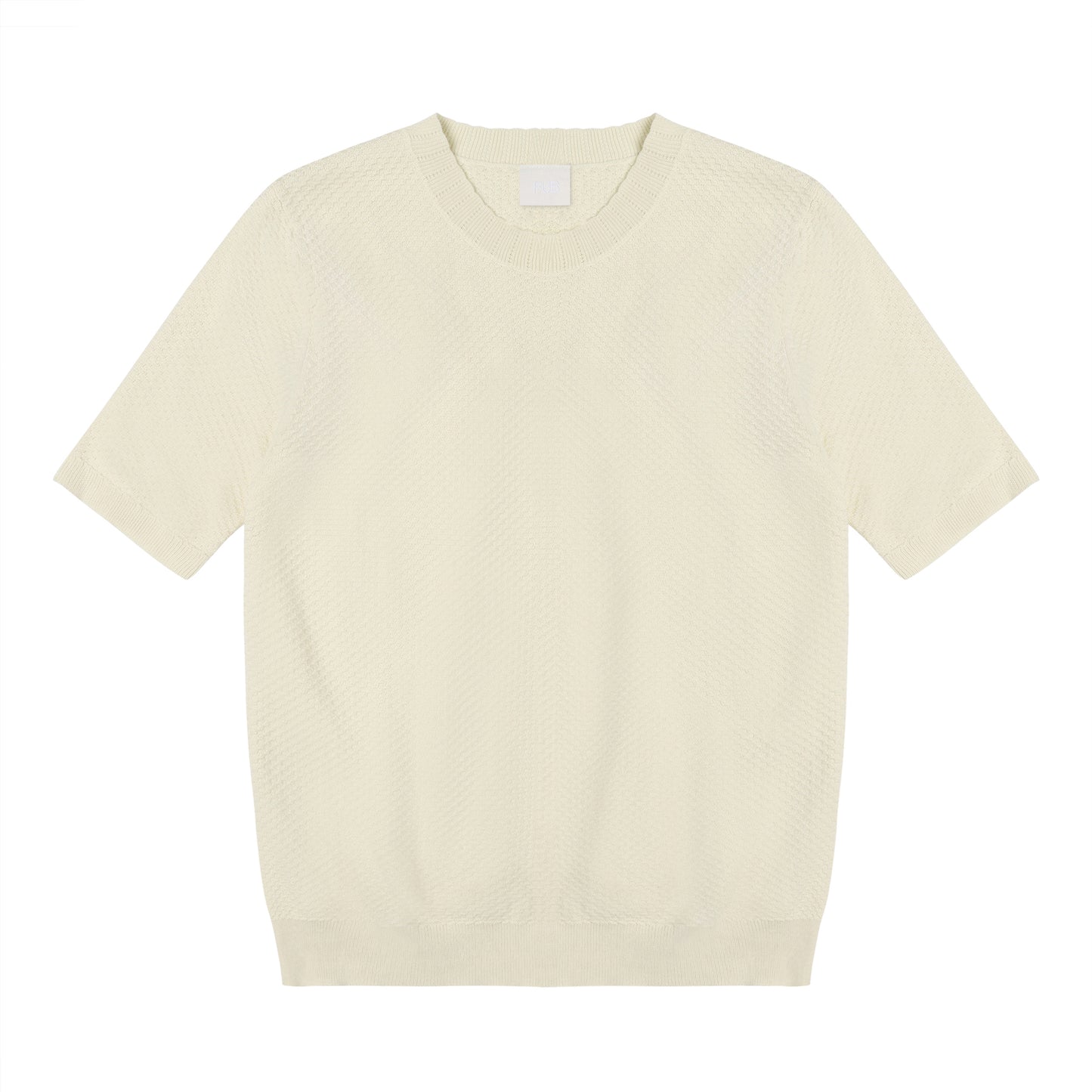 FUB Structure Tee T-shirt - Ecru