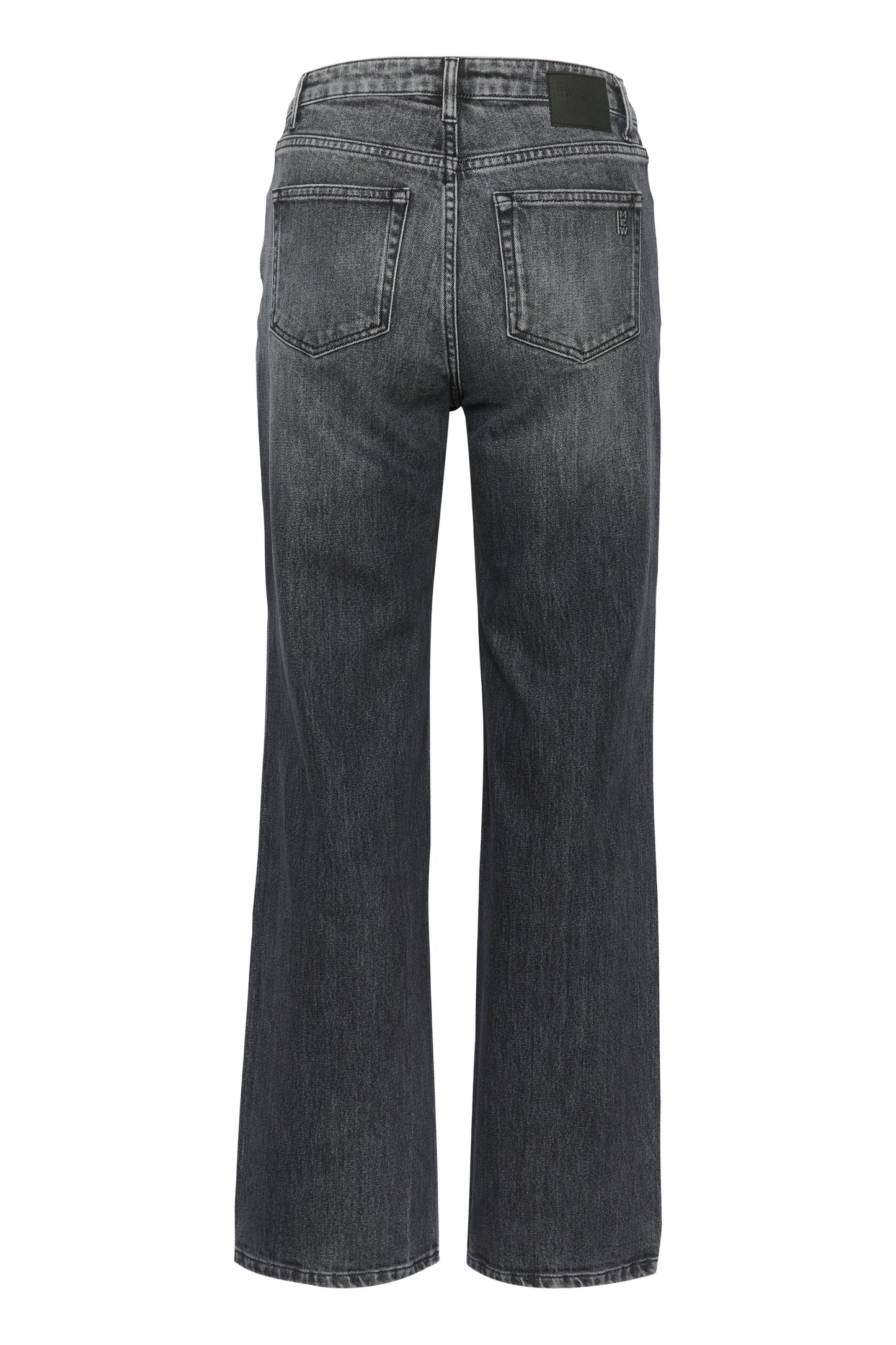 My Essential Wardrobe Louis Pants Bukser - Dark Grey Retro Wash