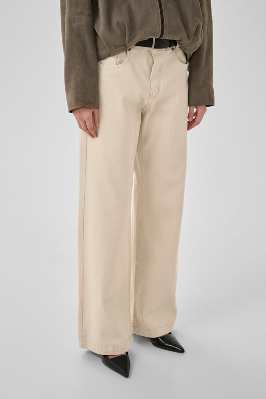 My Essential Wardrobe Louis Pants Bukser - Oatmeal