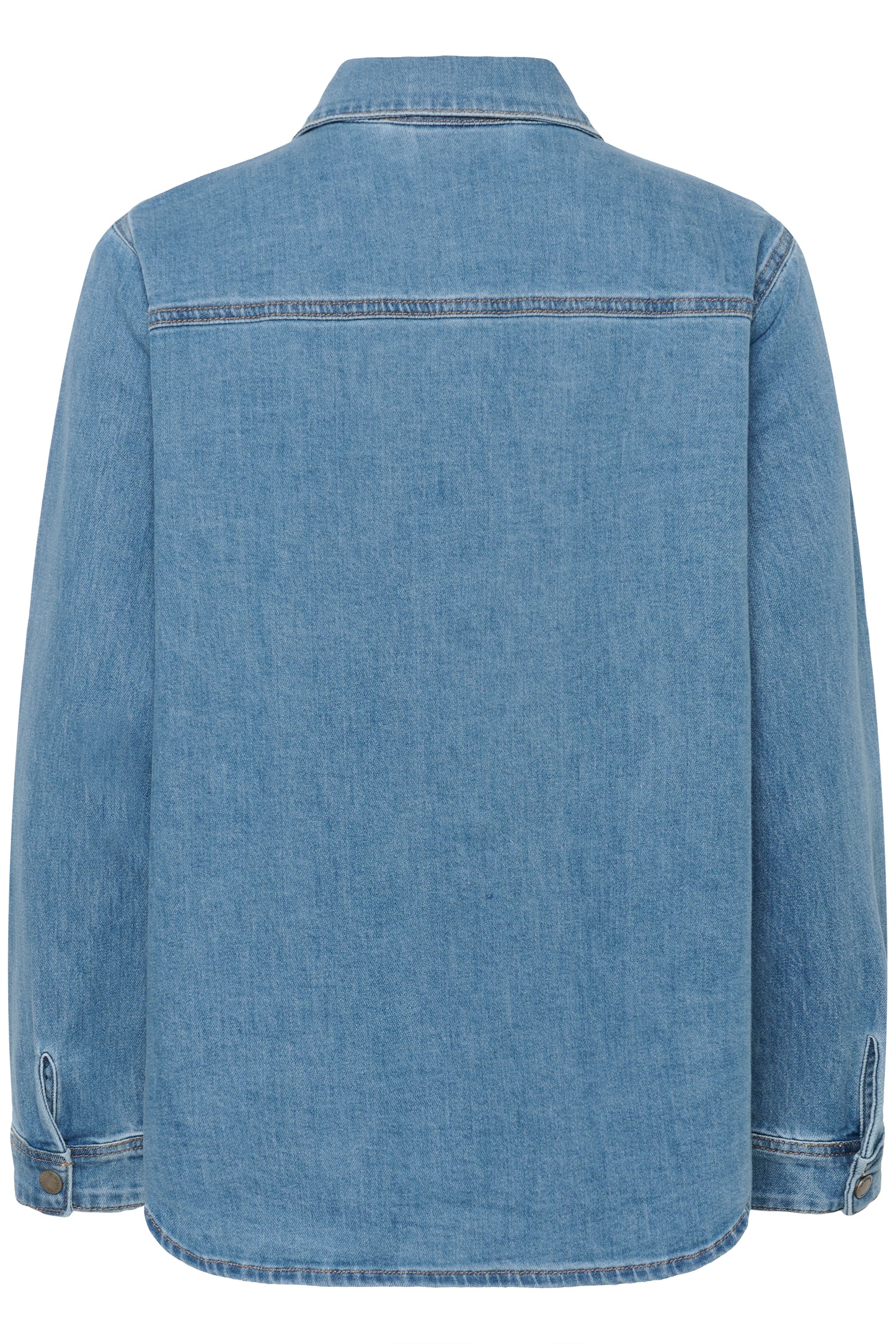 My Essential Wardrobe Linn Sofia Shirt - Medium Blue