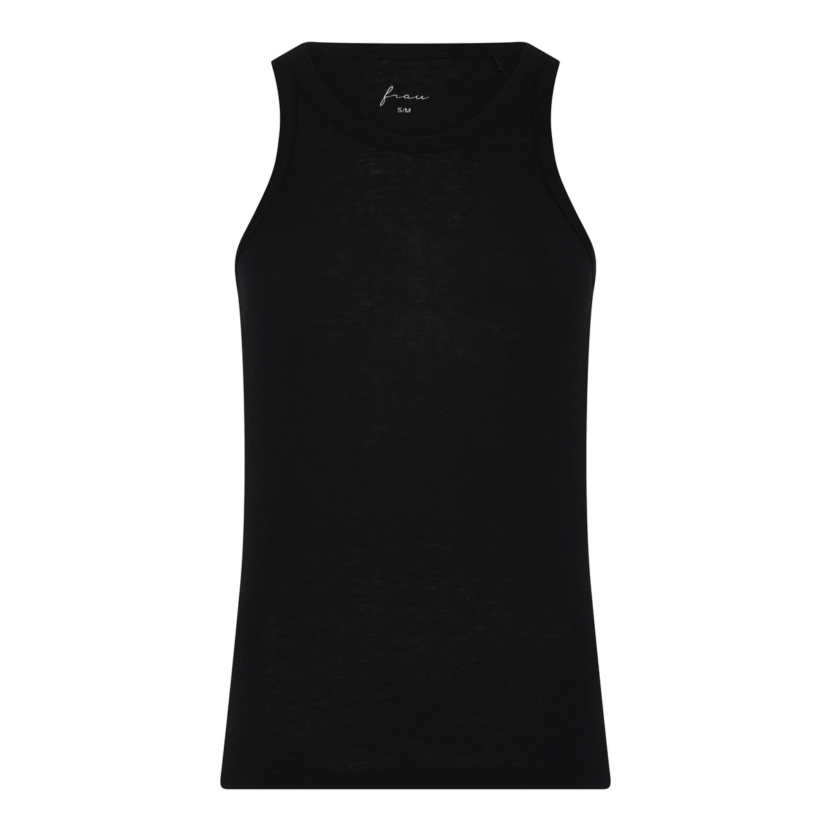Frau Lucca Cashmere Tank Top Black
