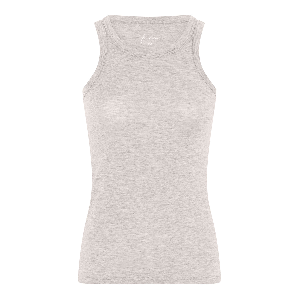 Frau Lucca Cashmere Tank Top Lt Beige Melange