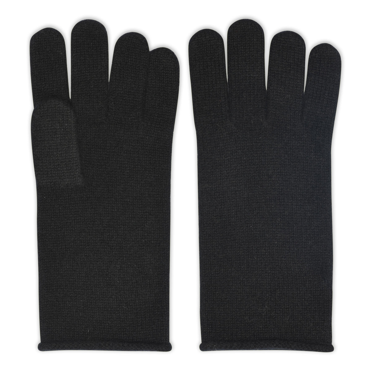 Frau Canazei Cashmere Gloves Black