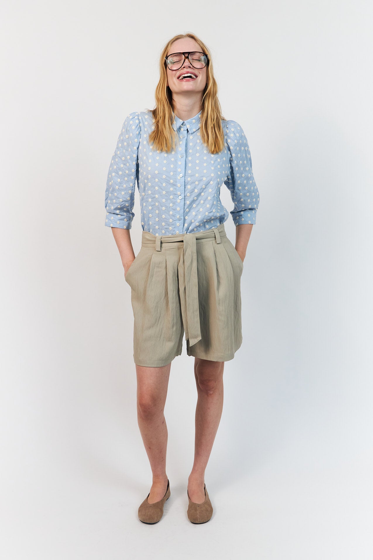 Lollys Laundry Bono Shirt Skjorte - Light Blue