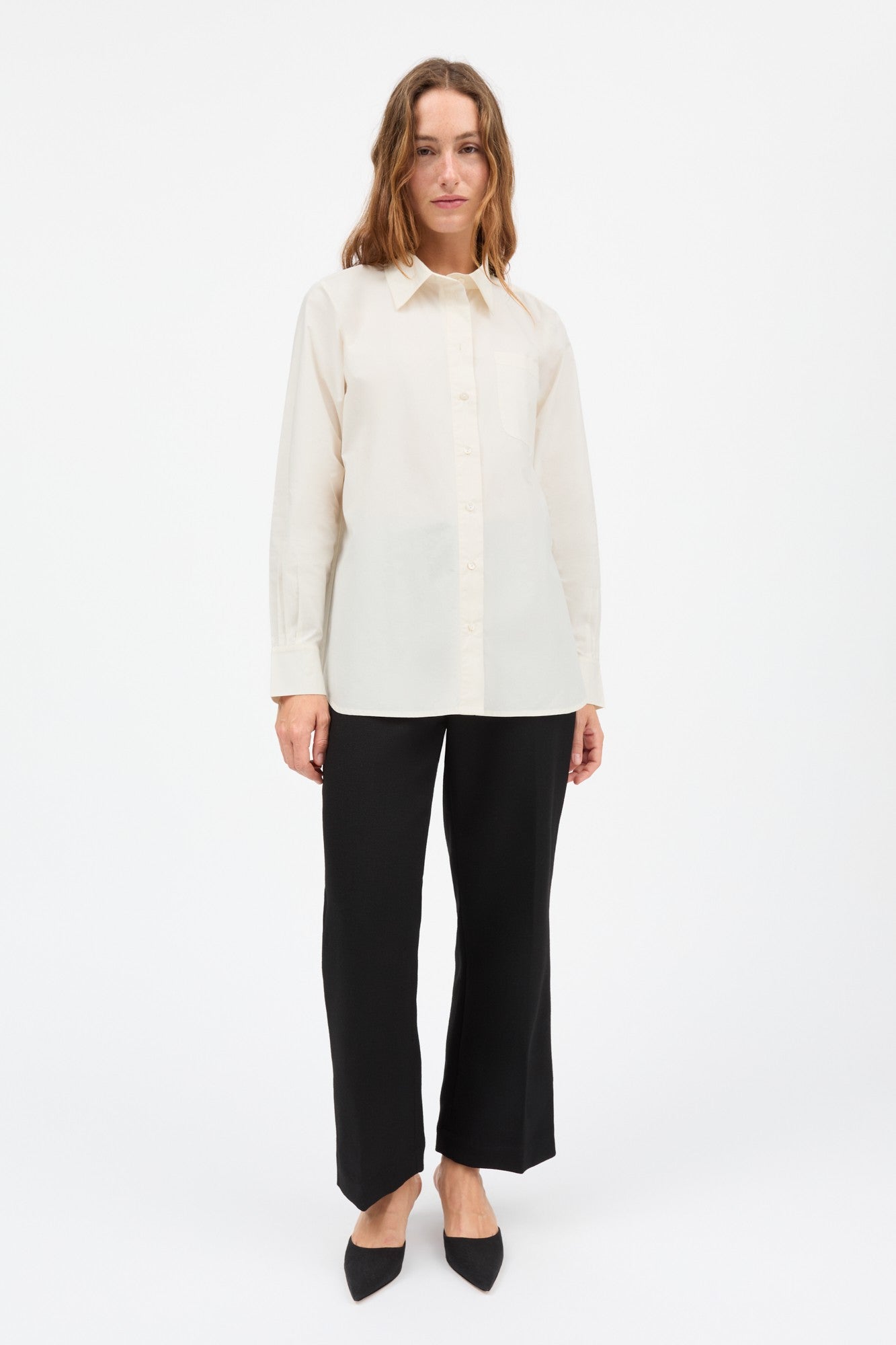 Skall Studio Nicci Shirt Skjorte - Ivory