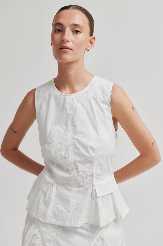 Second Female Ashley Top - White