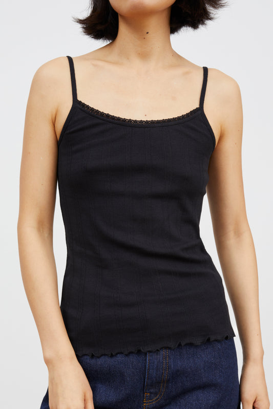 Skall Studio June Cami Top Black