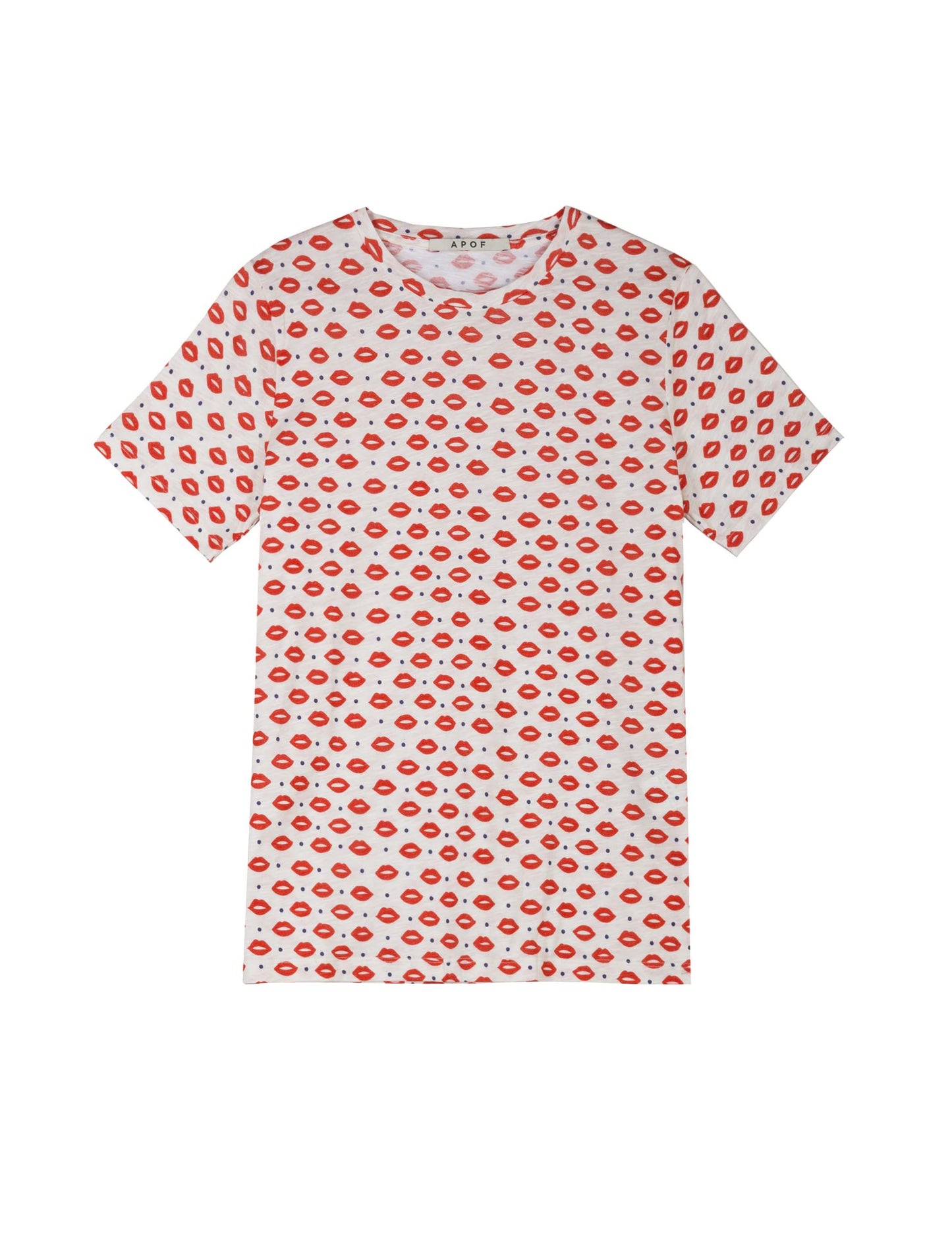 APOF Cia T-shirt T-shirt - Red Kiss