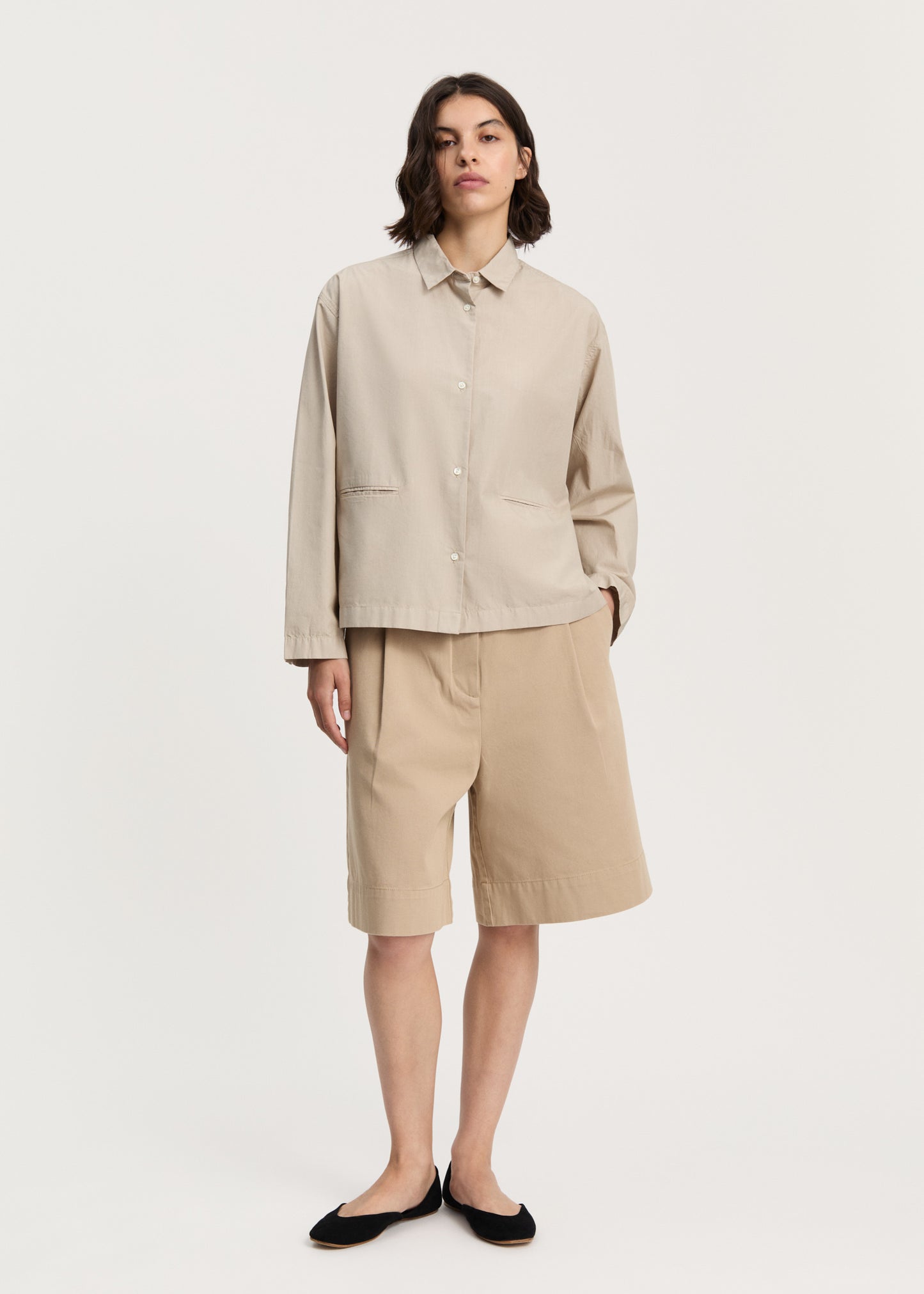 Aiayu Atla Shirt Skjorte - Dried Herb