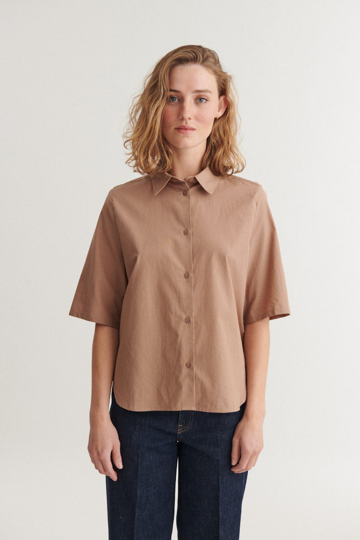 Basic Apparel Silje Shirt - Portobello