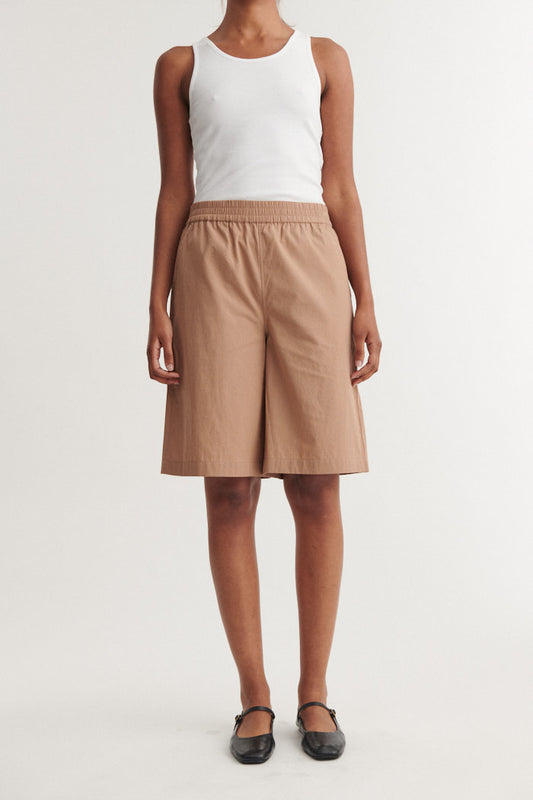 Basic Apparel Silje Bermuda Shorts - Portobello