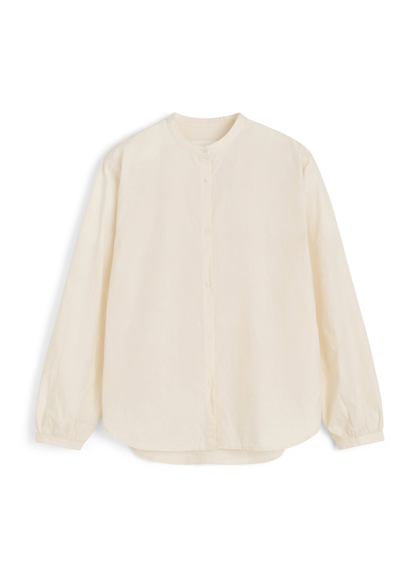 Aiayu Bibs Shirt Cotton Skjorte - Pure Ecru