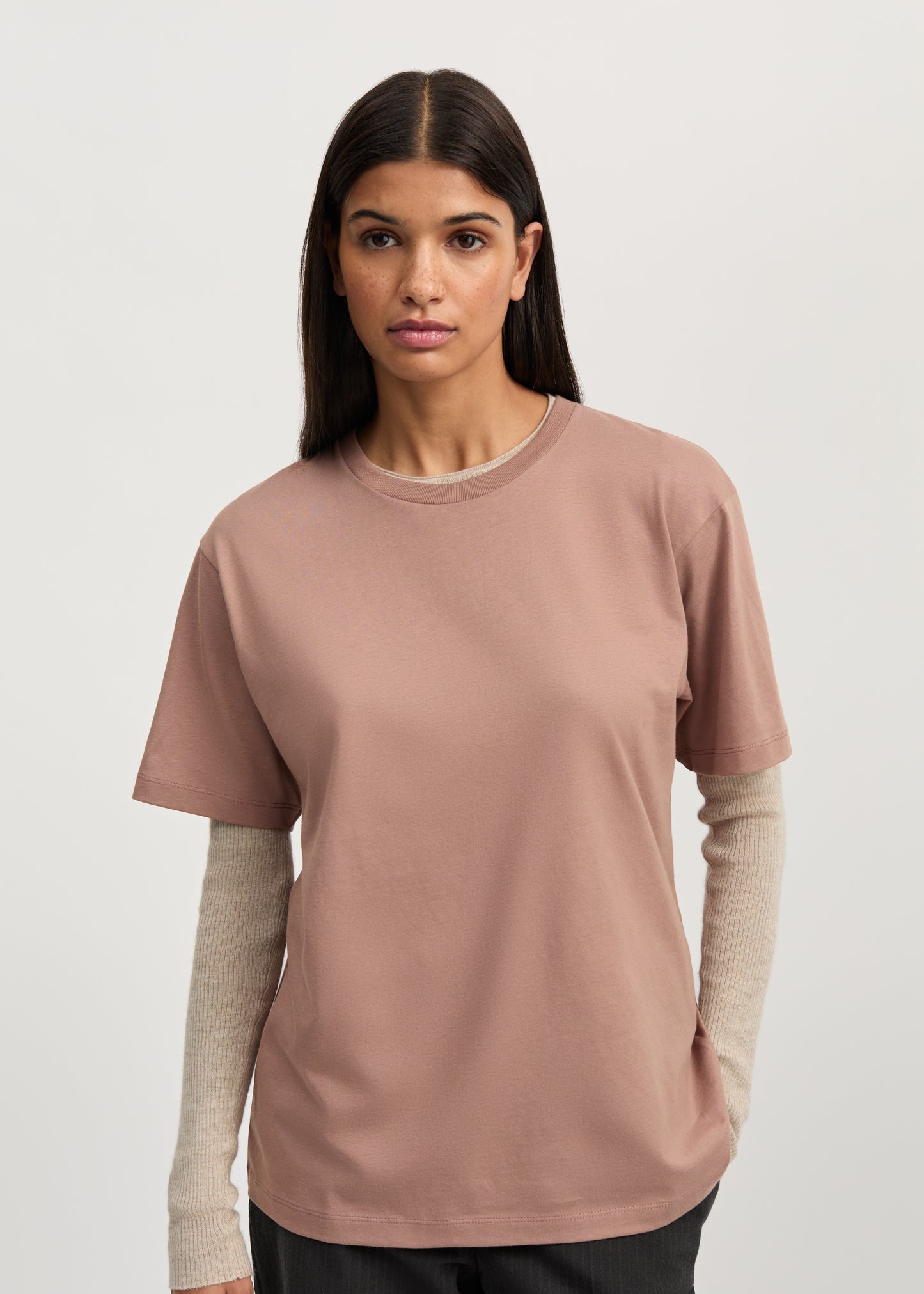 Aiayu Classic Circular Tee - Desert Blush