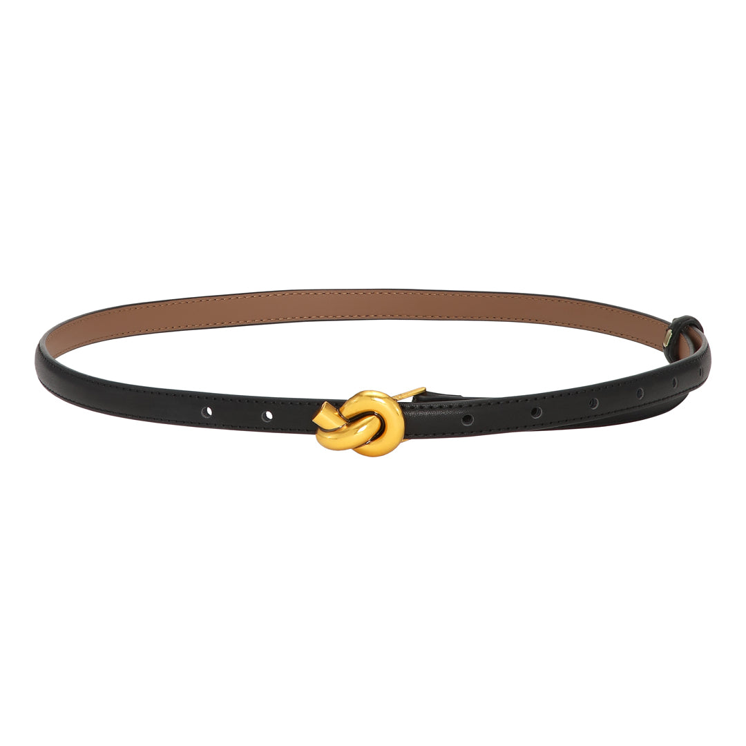 Plissé Knot Belt