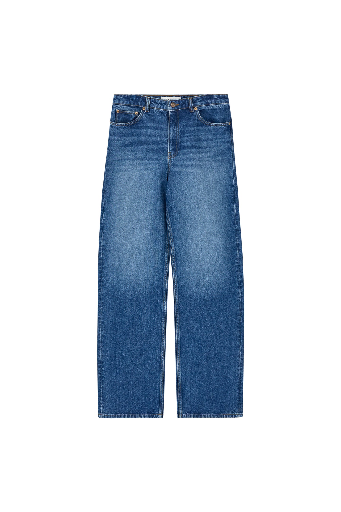 Skall Studio Maddy Straight Jeans Vintage Washed Blue