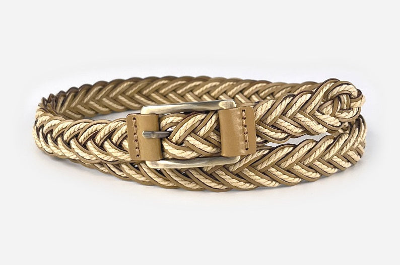 Plissé Pheobes Belt Khaki