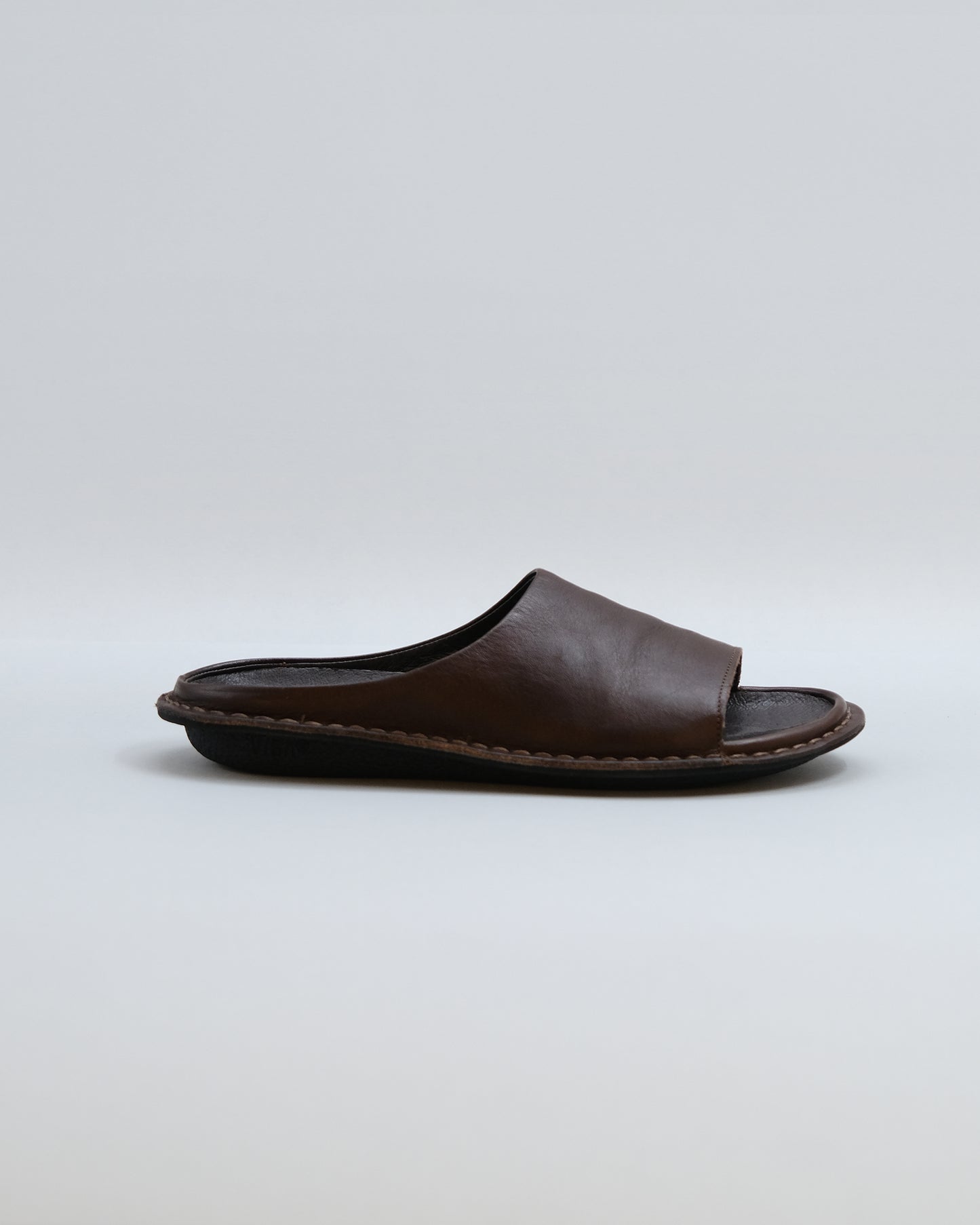 Viba Saint Tropez Leather Sandal - Cocoa Brown