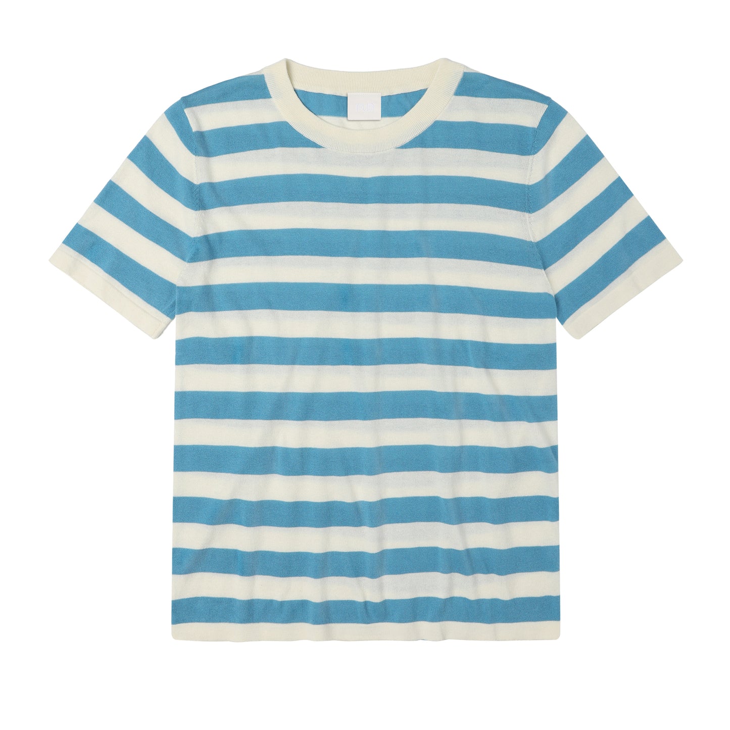 FUB Classic tee T-shirt - Ecru/Sea
