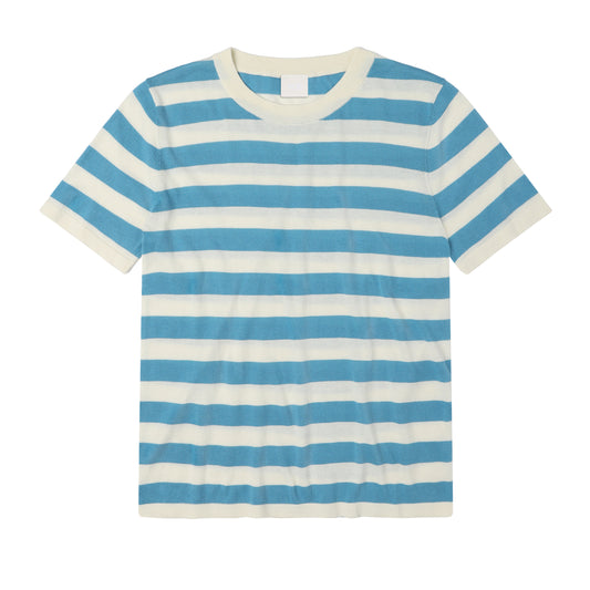 FUB Classic tee T-shirt - Ecru/Sea