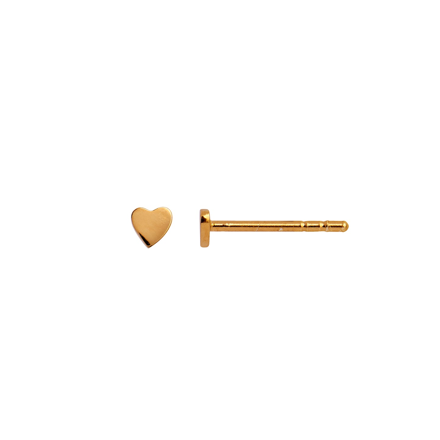 Stine A Petit Love Heart Earring Gold