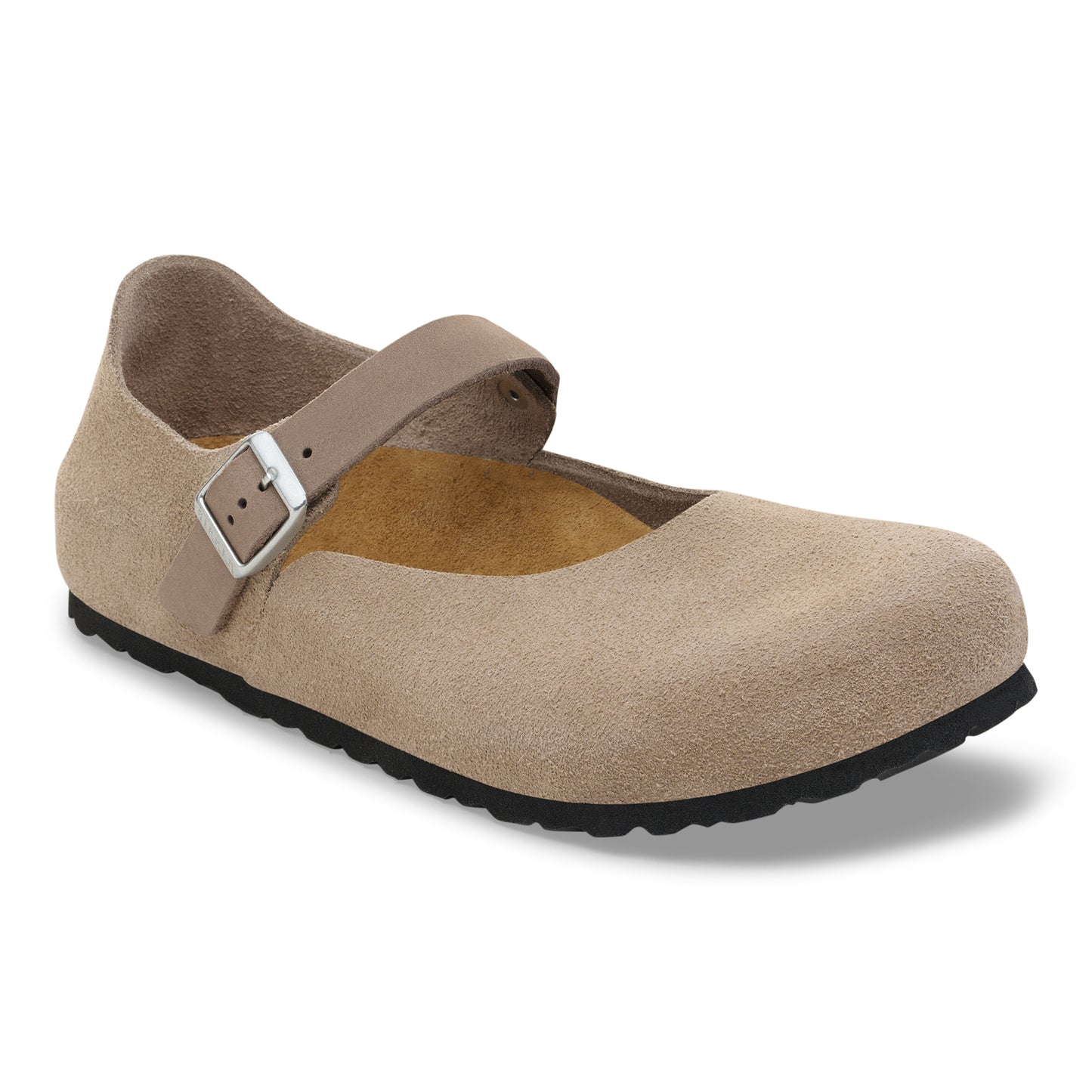 Birkenstock Mantova Suede Loafer - Taupe