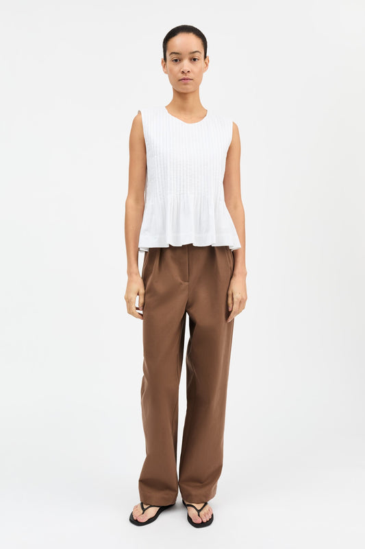 Skall Studio Pavlova Top - White