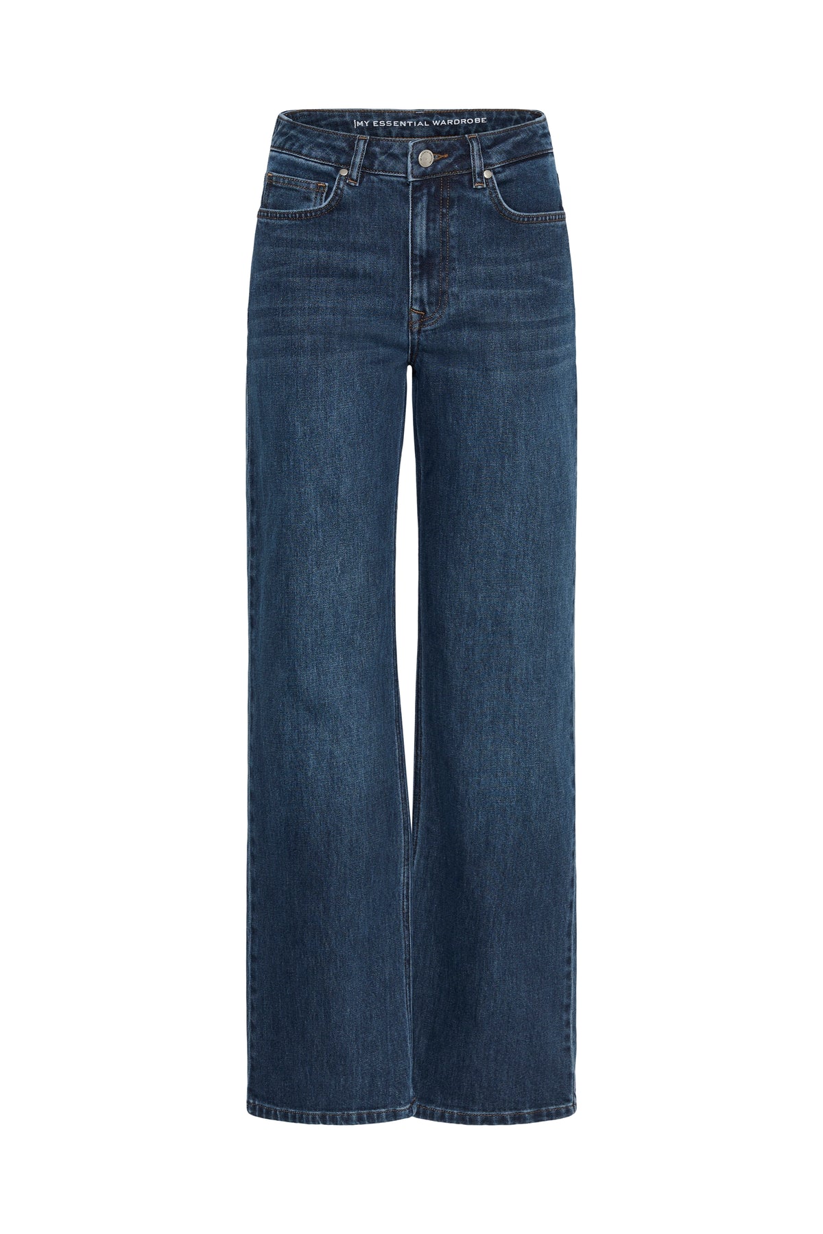 My Essential Wardrobe Louis Pants - Dark Blue Retro Wash