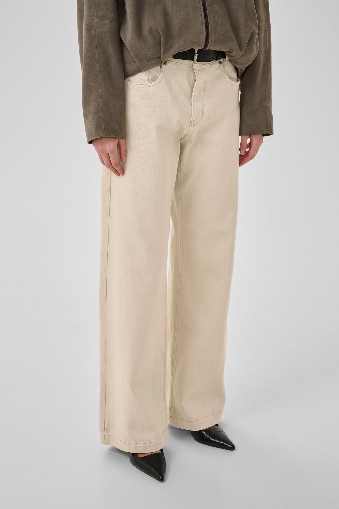 My Essential Wardrobe Louis Pants Bukser - Oatmeal