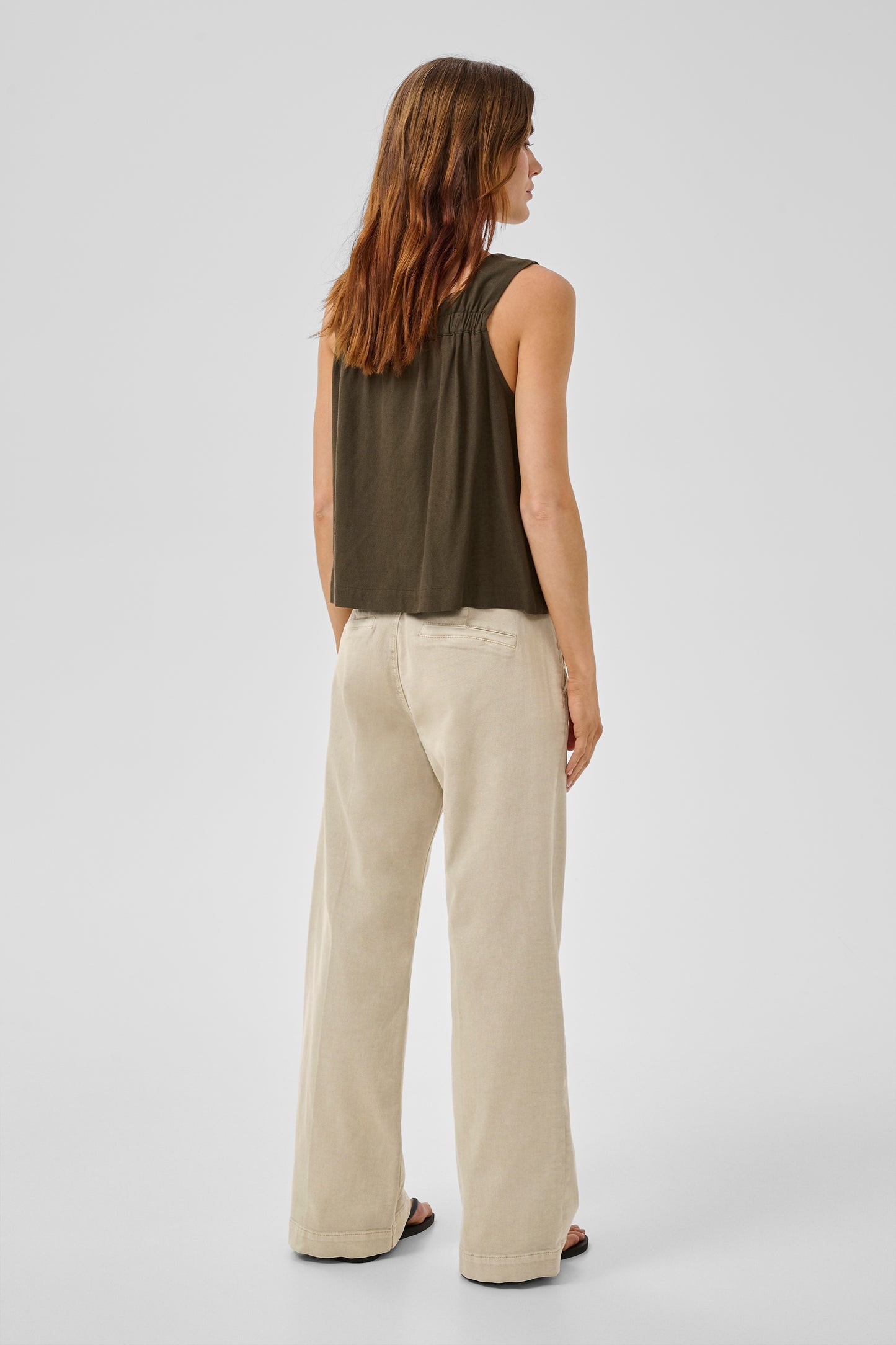 My Essential Wardrobe Lara pants - Oatmeal