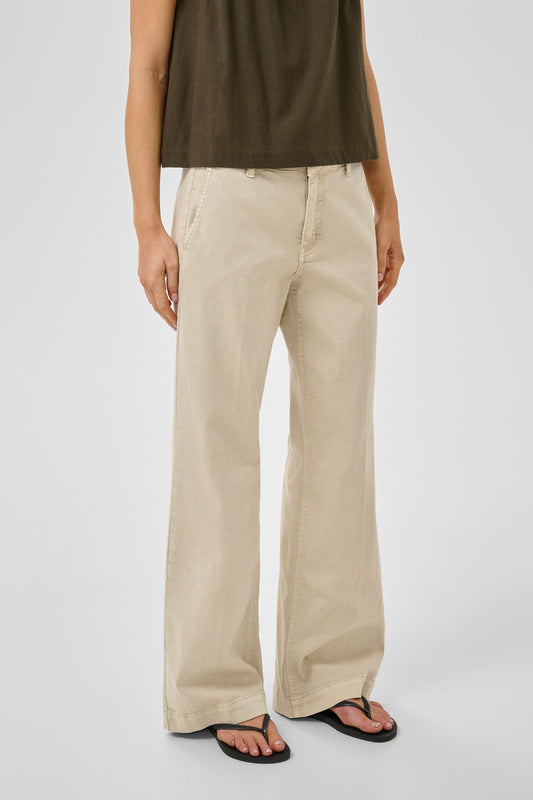 My Essential Wardrobe Lara pants - Oatmeal