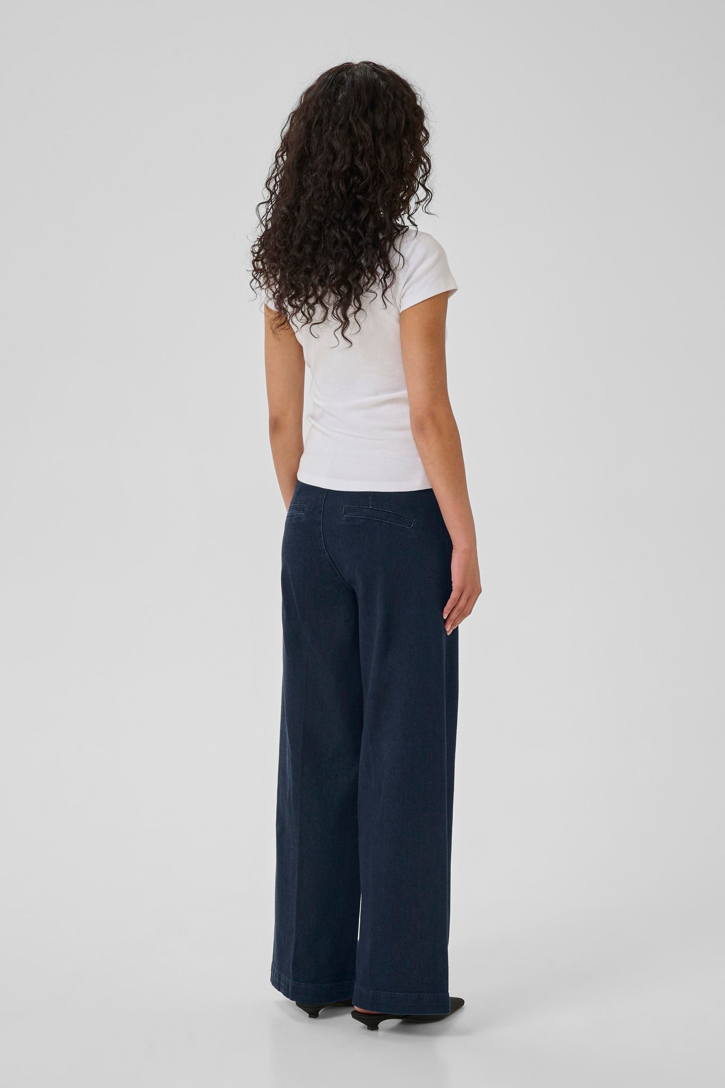 My Essential Wardrobe Lara pants - Dark Blue