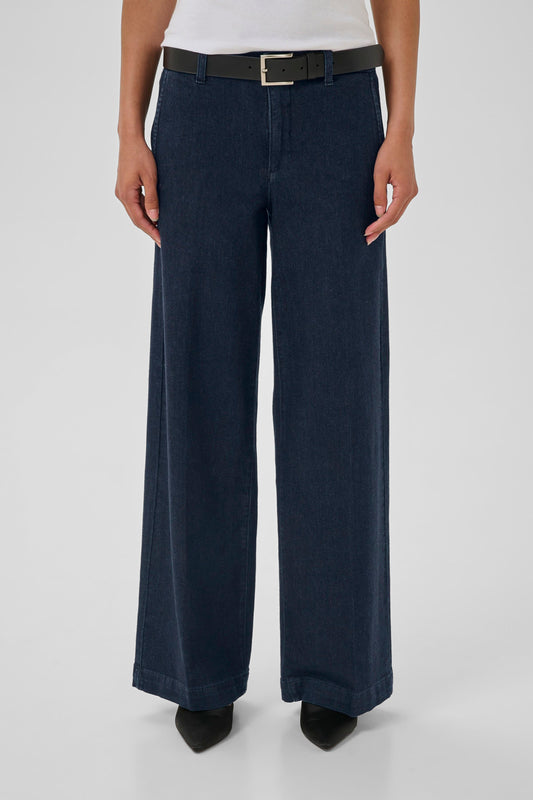 My Essential Wardrobe Lara pants - Dark Blue