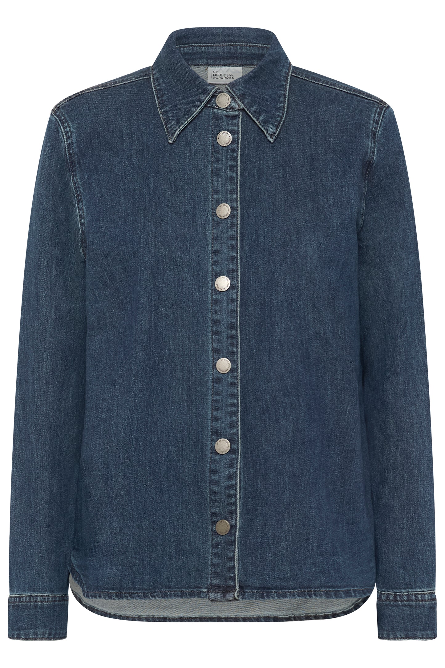 My Essential Wardrobe Linn Sofia Shirt - Dark Blue
