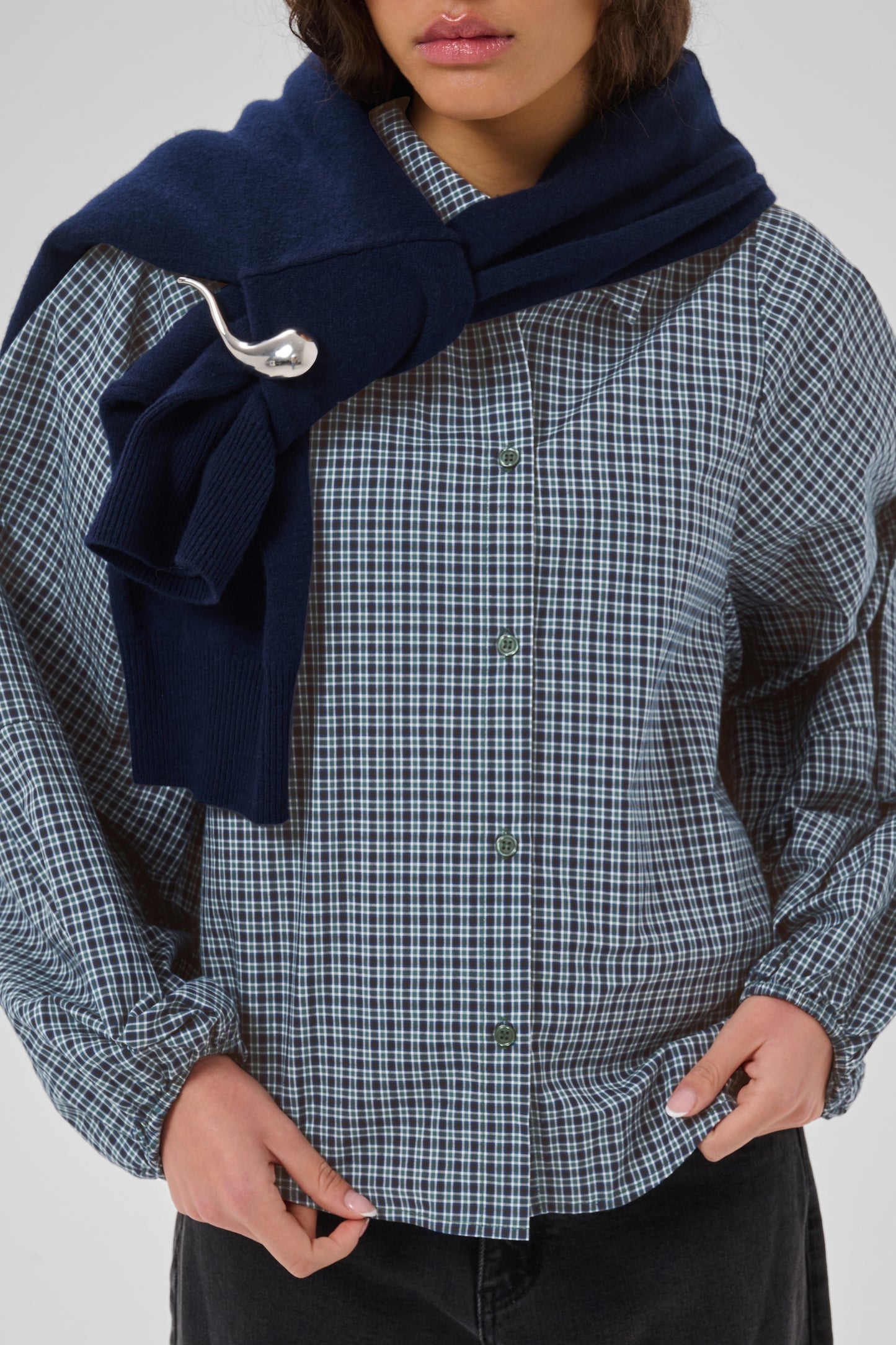 My Essential Wardrobe Ilse Balloon Sleeve Shirt