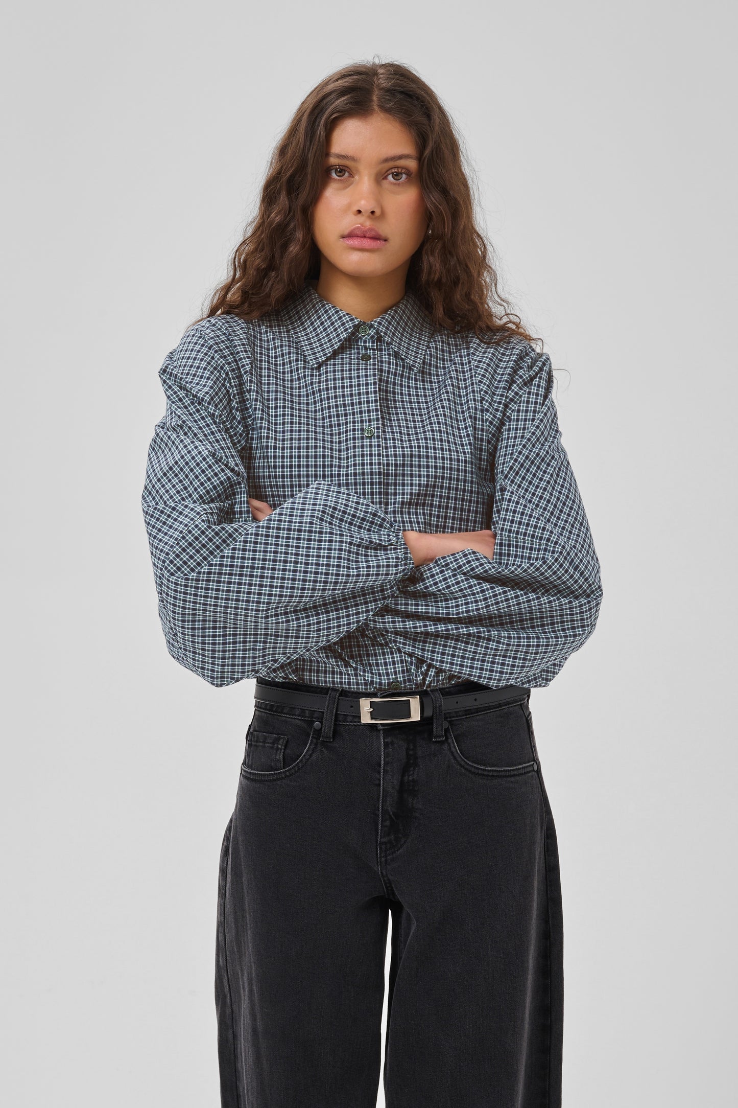 My Essential Wardrobe Ilse Balloon Sleeve Shirt