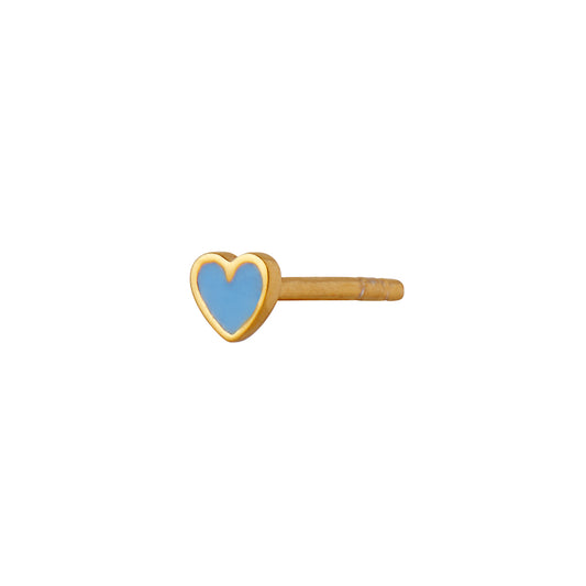 Stine A Petit Love Heart Light Blue