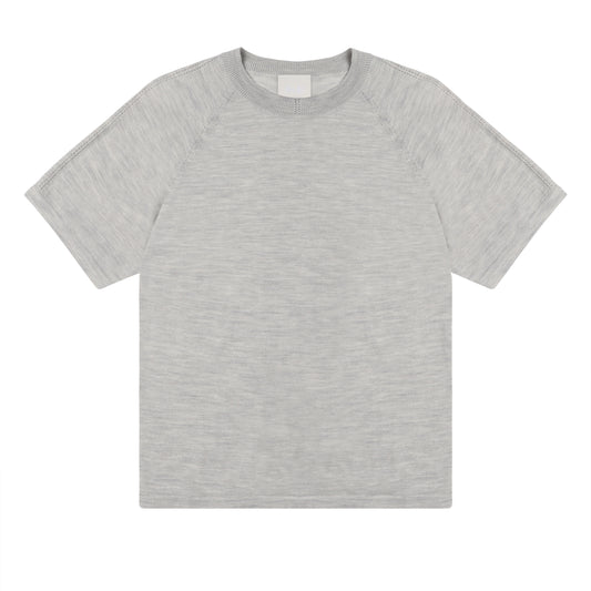 FUB Wool Tee T-shirt - Light Grey