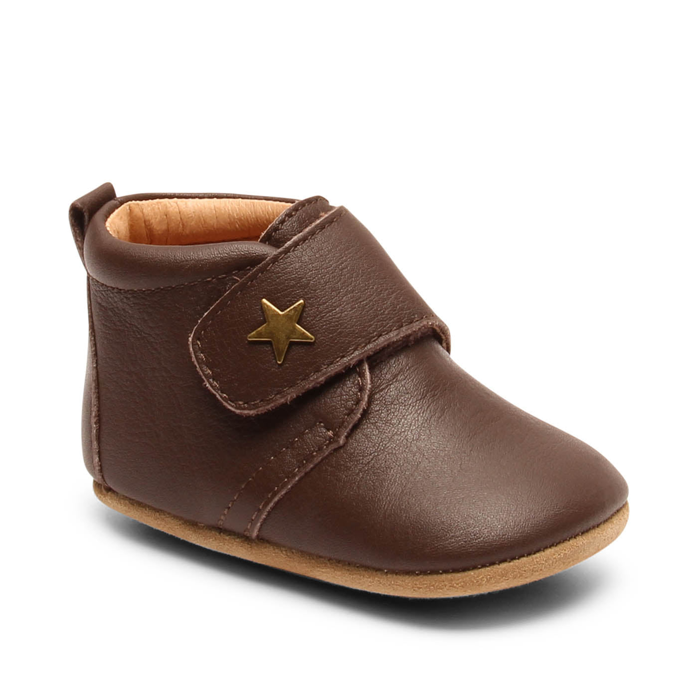 Bisgaard Baby Star Indoor Shoe Brown