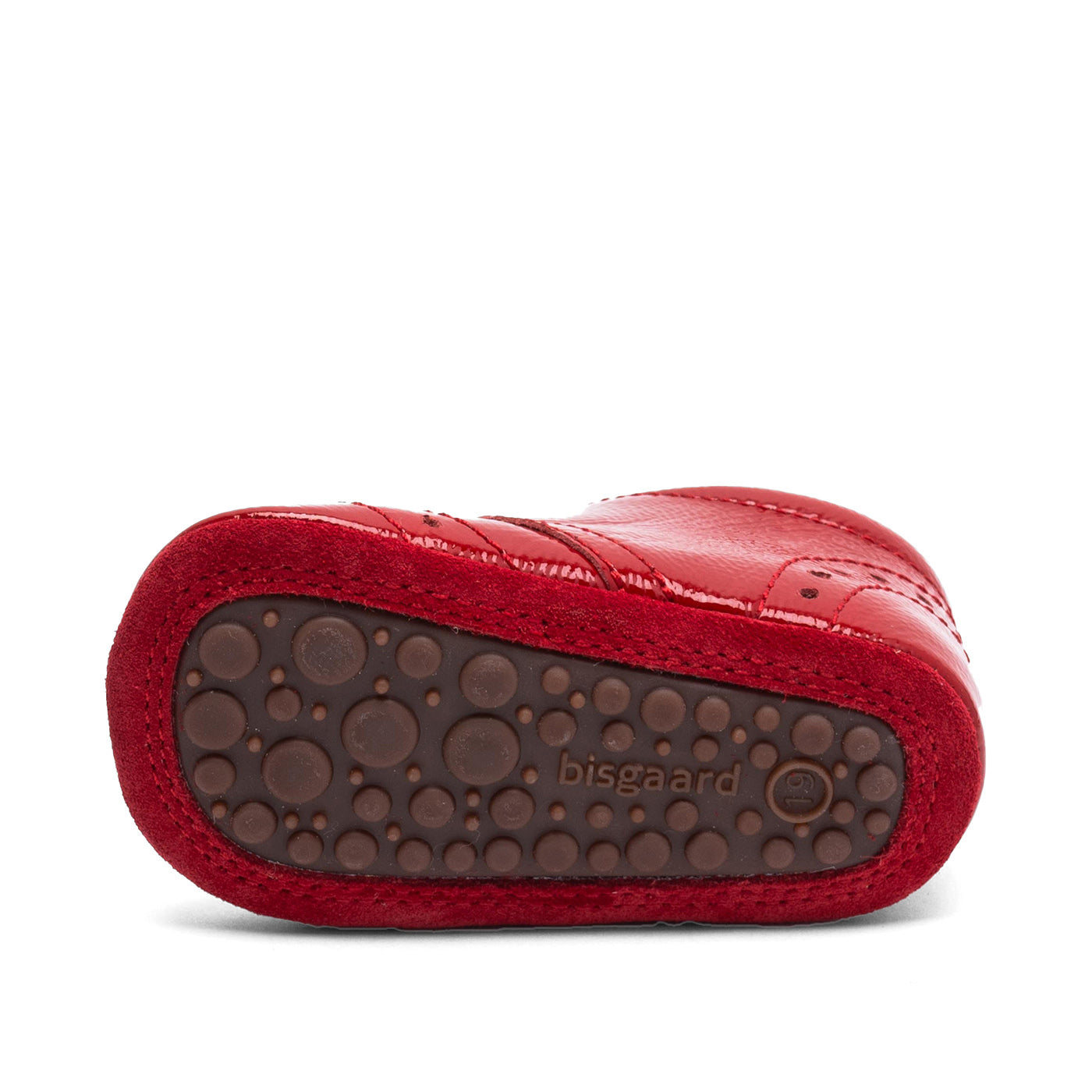Bisgaard Baby Indoor Shoe Red Patent