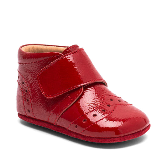 Bisgaard Baby Indoor Shoe Red Patent