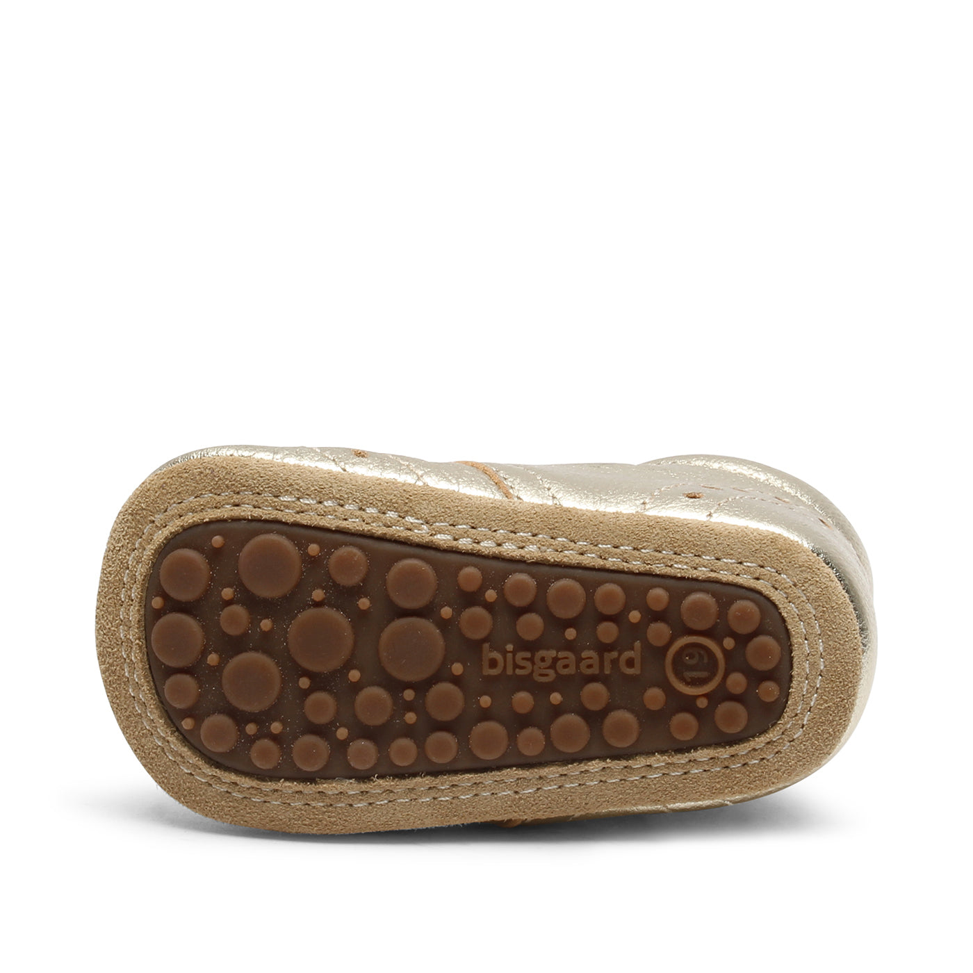 Bisgaard Baby Indoor Shoe Gold