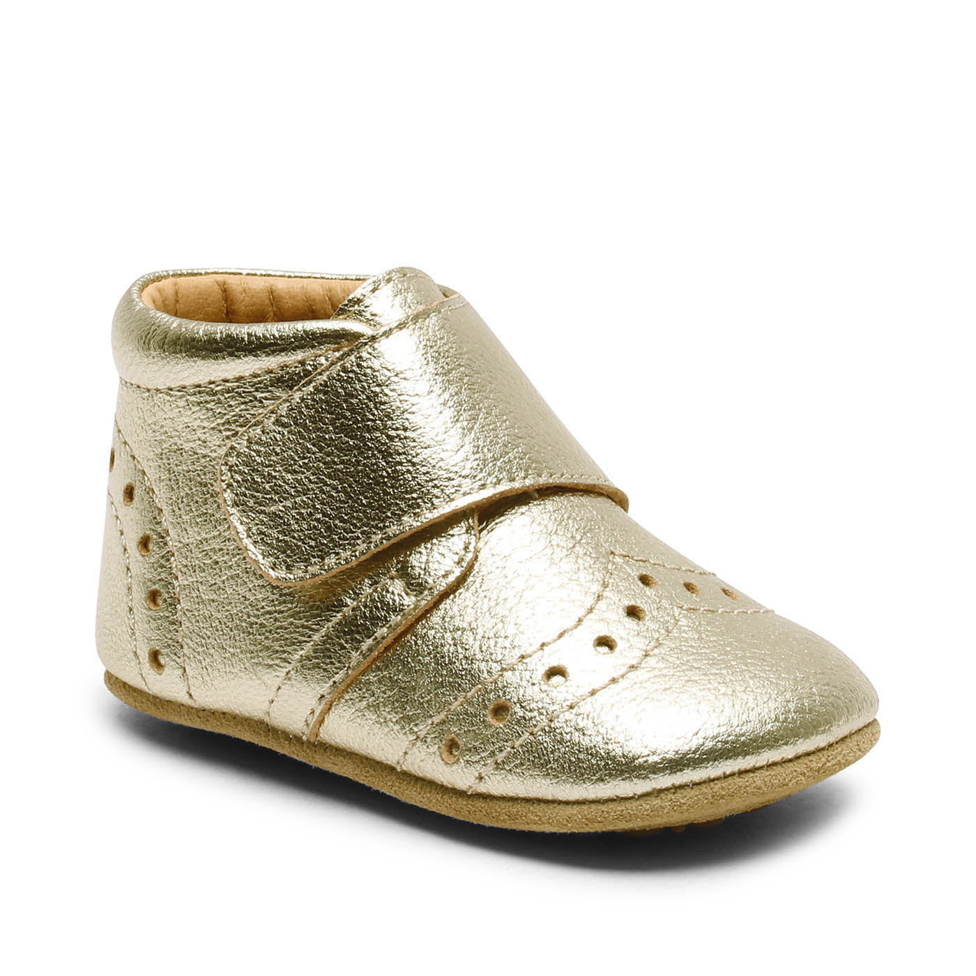 Bisgaard Baby Indoor Shoe Gold