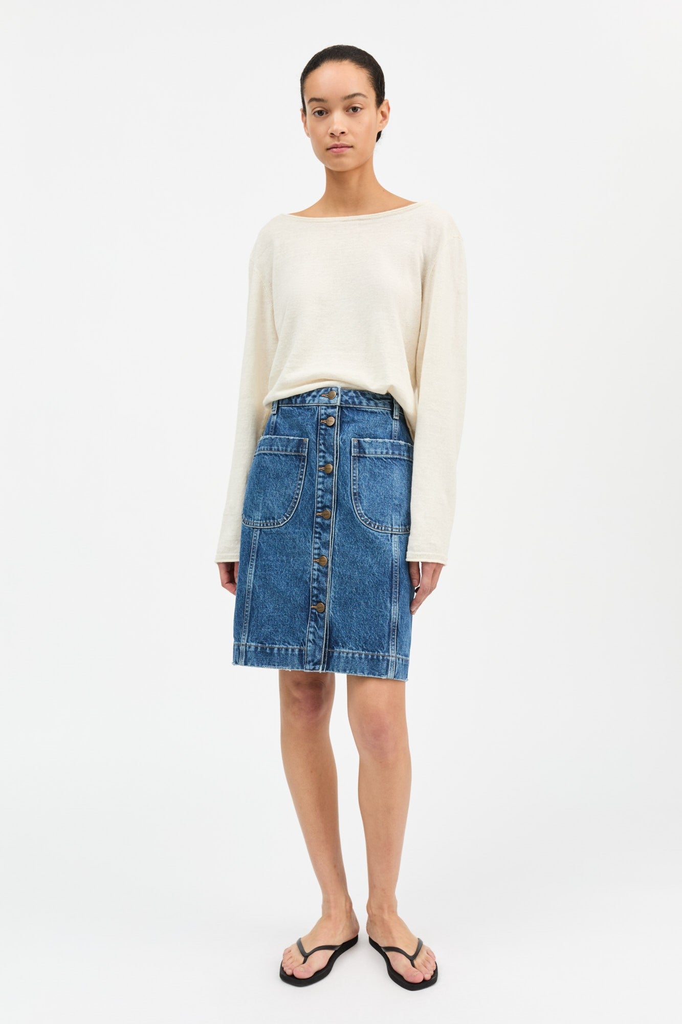 Skall Studio Margaux Skirt - Blue