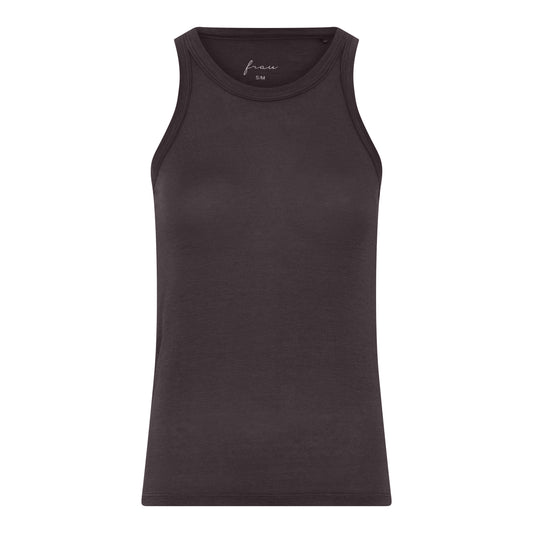 Frau Lucca Cashmere Tank Top Chocolate Torte