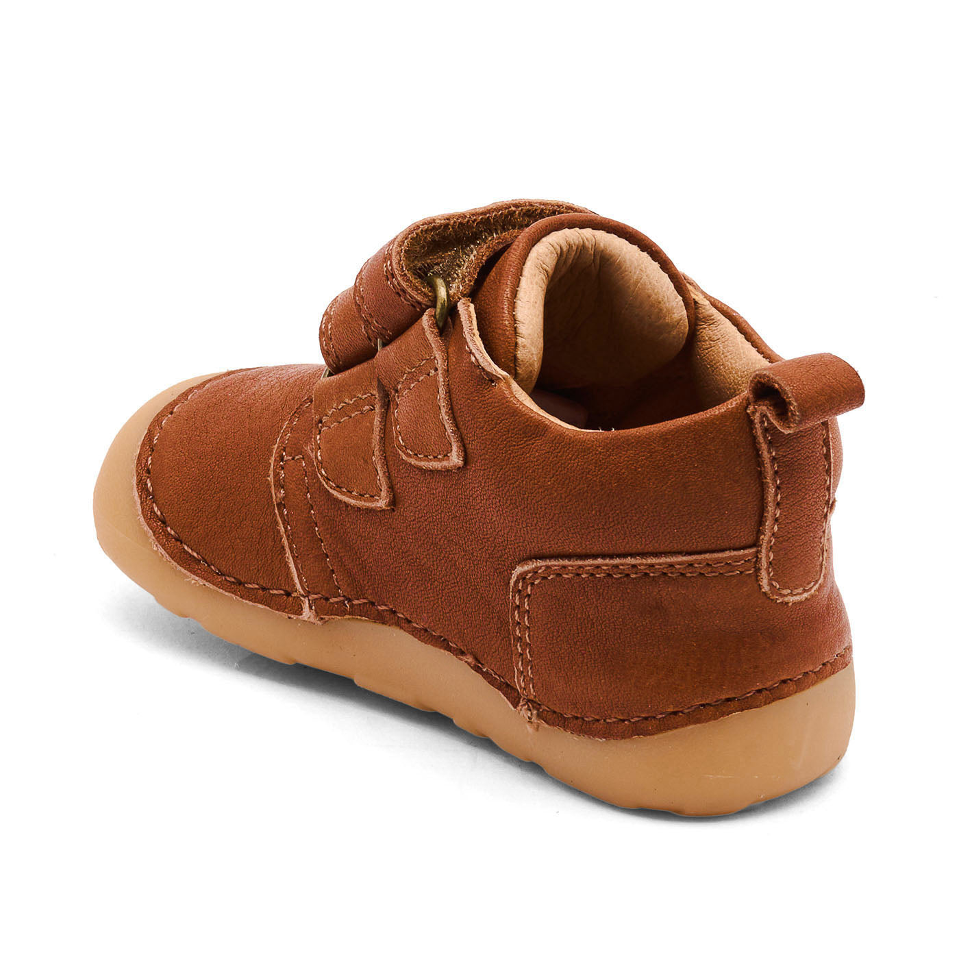 Bisgaard Barefoot First Step Shoe Cognac