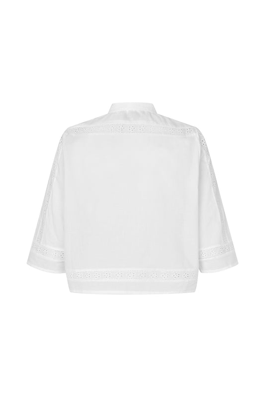 Lollys Laundry Amora Shirt Skjorte - Creme