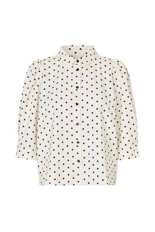 Lollys Laundry Bono Shirt Skjorte - Dot Print