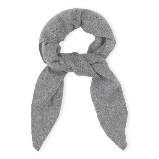 Beta Studios Nilo Medium Triangle Scarf - Grey melange